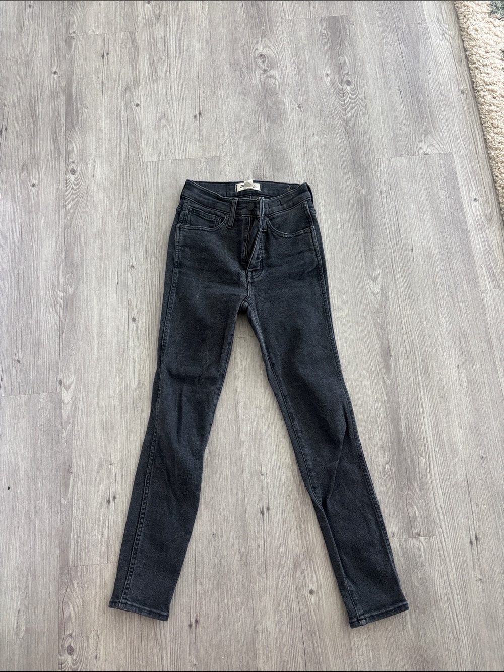 Madewell Black Skinny Jeans